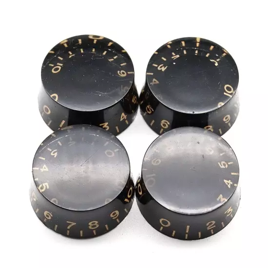 4Pcs Guitar Knobs Speed Volume Tone Control Knobs For Les Paul LP Style guitar