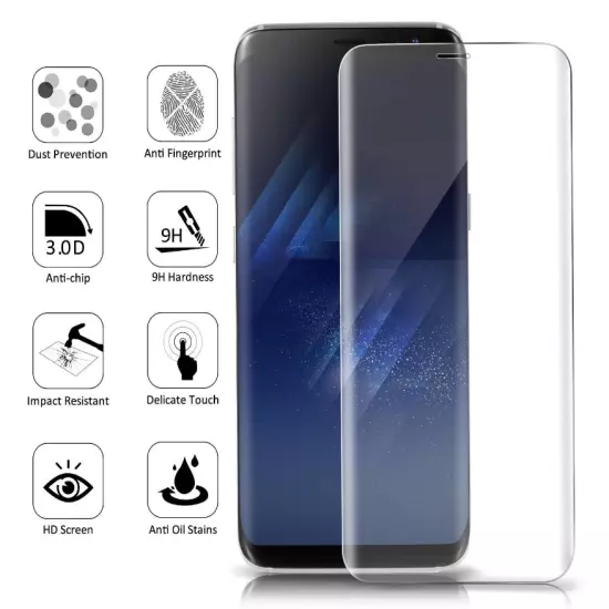 2X Tempered HD Glass Screen Protector For Samsung Galaxy S20 S21 S22 Plus Ultra