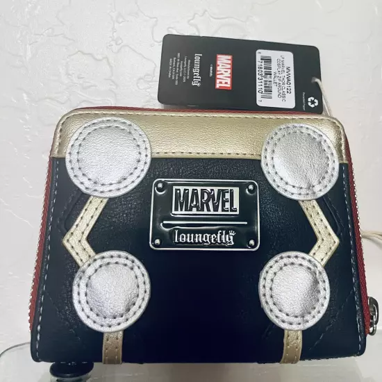 Loungefly Marvel Thor Classic Cosplay Zip Around Wallet