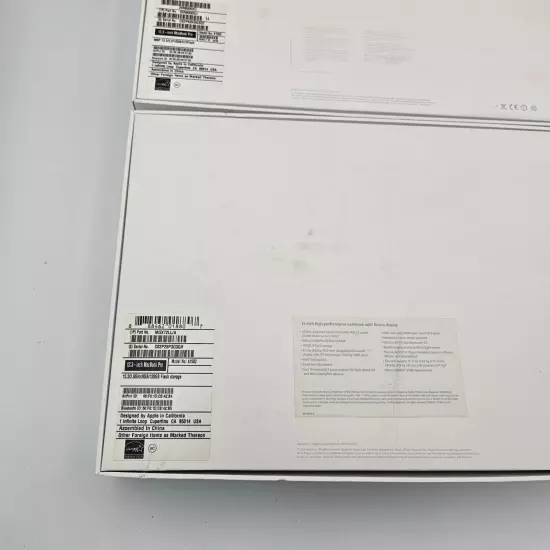 EMPTY BOX ONLY for Apple MacBook Pro 13-inch A1502 W/cord And Welcome Book 