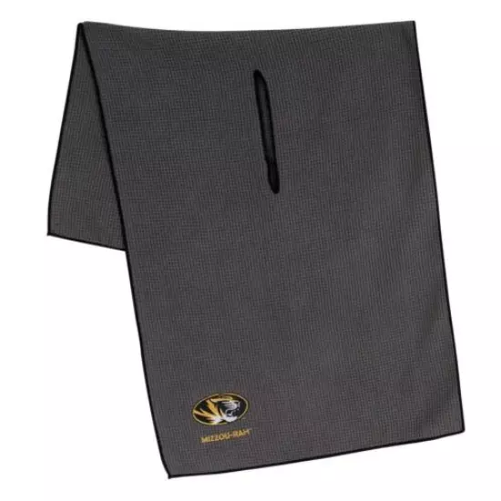 Team Effort Collegiate Grey Microfiber Towel 