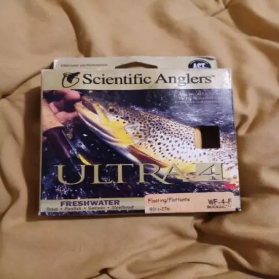 Scientific Anglers Ultra 4 Freshwater Floating Fly Line-SEE DESCRIPTION 