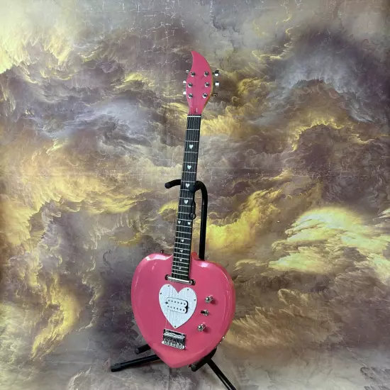 DAISY ROCK HEARTBREAKER Pink electric GUITAR basswood body fast shipping