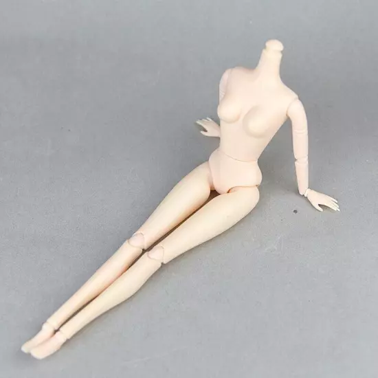 1/6 BJD Doll Accessories Movable Jointed Body for 11.5" Doll Big Breast Body Toy