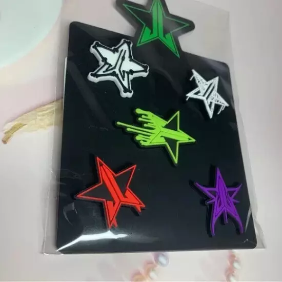 NEW SEALED Jeffree Star 5 Different Shoe Charms Logo Halloween