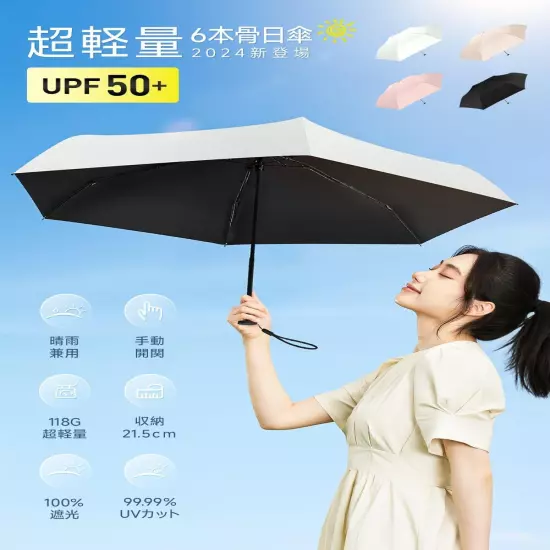 Parasol UV Protection [New in 2024 & JIS Certified & 118g Lightweight...