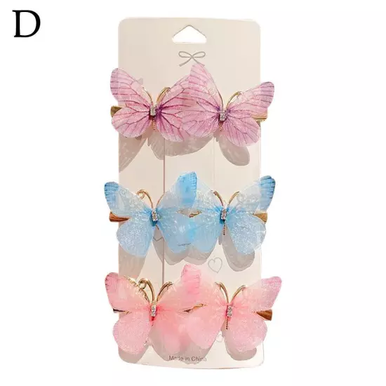 Butterfly Hair Clips Claw Barrettes Mini Jaw Clip Hairpin for Women G Prod