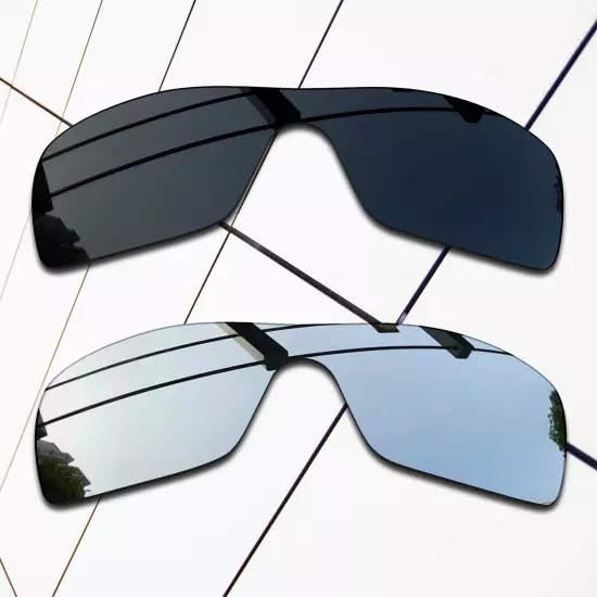 TRUE POLARIZED Replacement Lenses for-Oakley Batwolf Frame OO9101 Multi-Colors