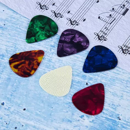 1PCS Acoustic Bulk Guitar Pick 0.46mm/0.71mm/0.96mm Hot Random FAST