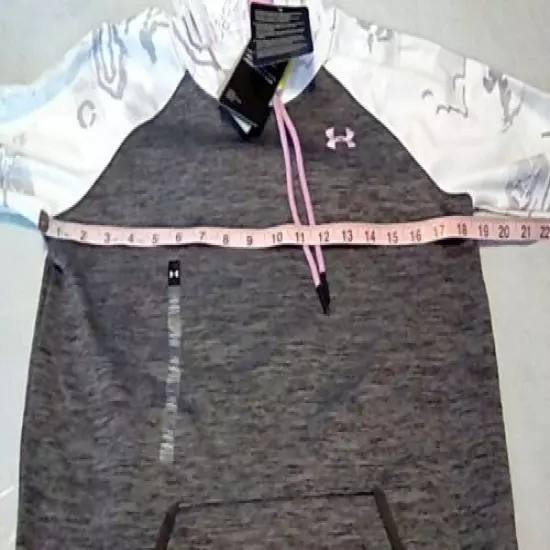 NEW Under Armour Women's Storm Armour Fleece Camo Blocked Hoodie Size XS