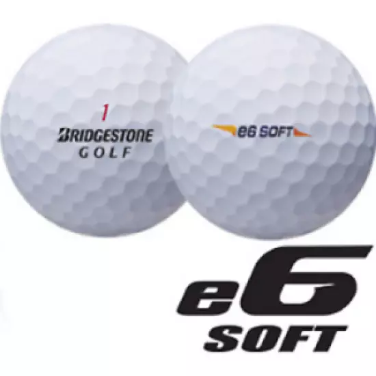 Bridgestone E6 Soft AAA 72 Used Golf Balls 3A