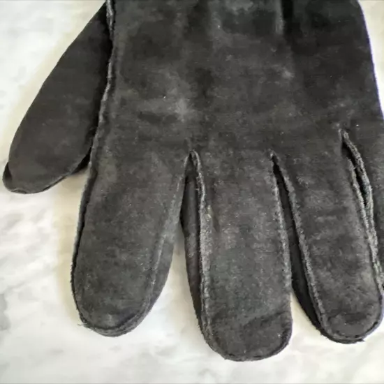 Isotoner Suede Mens Gloves SZ M