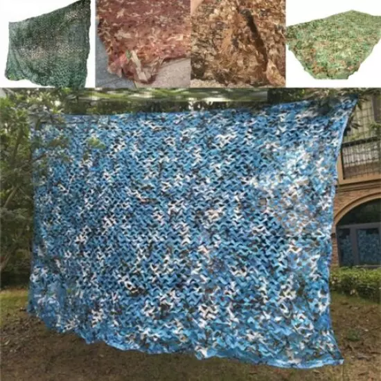 Camouflage Net Jungle Leaves Design Durable Polyester Fabric for Camping Forest