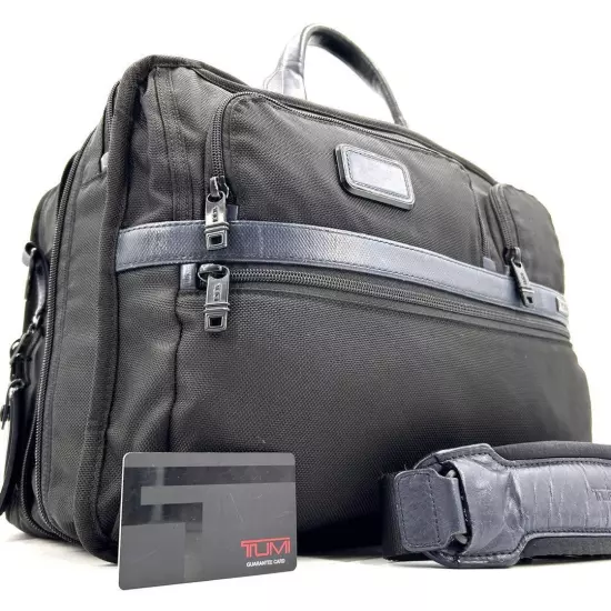 Tumi Edifice Collaboration 2Way Business Bag Men'S Black Navy