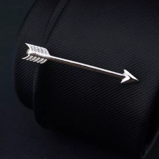 Men's Metal Tie Clip Necktie Pin Clasp Clamp Wedding Party Shirt Suit