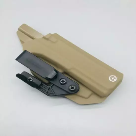 M&P 2.0 5" 9/40 Tan Kydex IWB Proteus Holster (with Mod Wing) USA Veteran Made