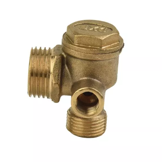 3 Port Brass Central Pneumatic 40400 Air Compressor Check Valve Thread