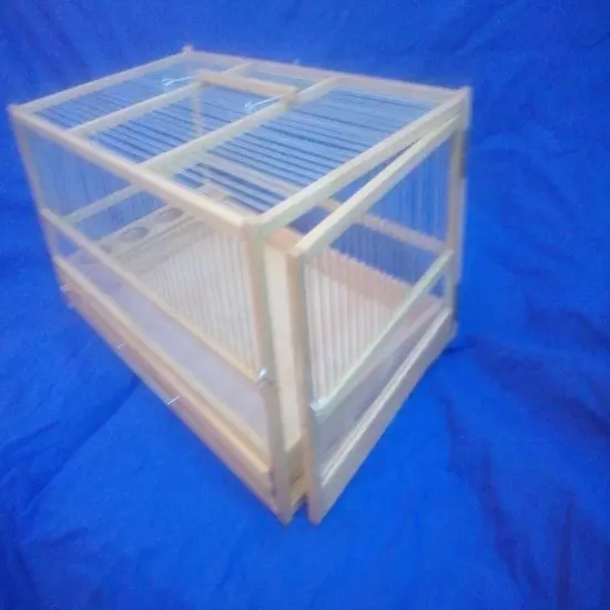 Wooden Quail Cage