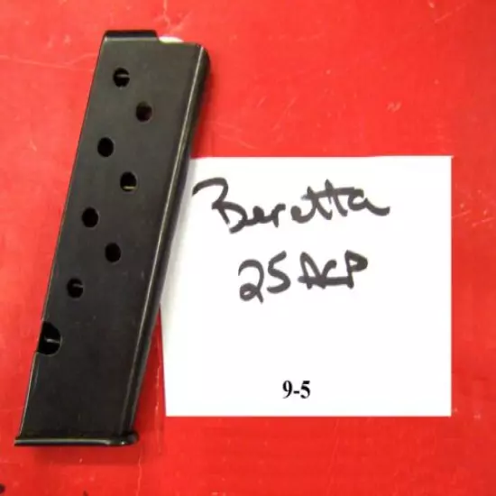 Beretta 21 Bobcat .25ACP 8 Round Factory Magazine ITEM # 9-5