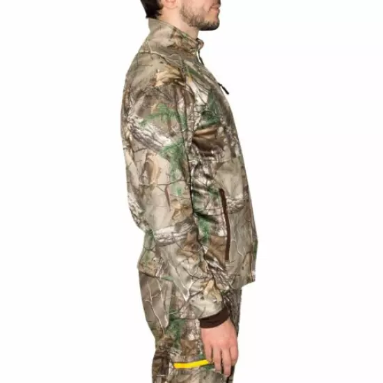 Realtree Xtra, Men's Techshell Jacket w/ Scent Inhib & Water Repel, Size XL