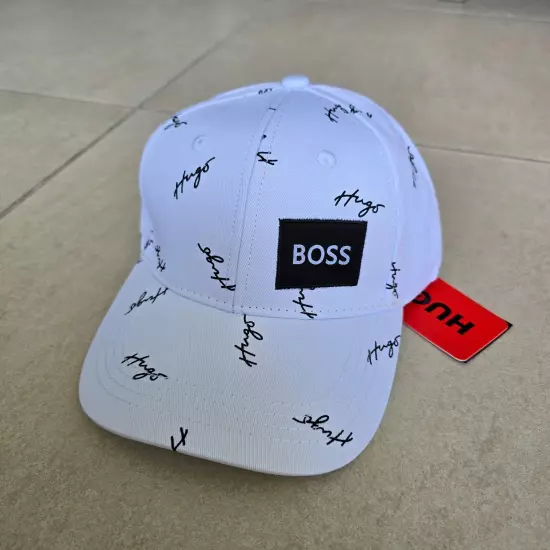 Hugo Boss Baseball Men's Cap Hat White