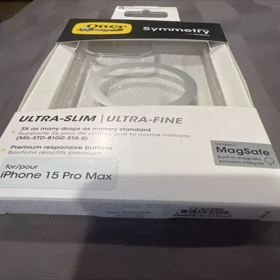 Otterbox Symmetry Series Case with MagSafe for the iPhone 15 Pro Max 6.7" New