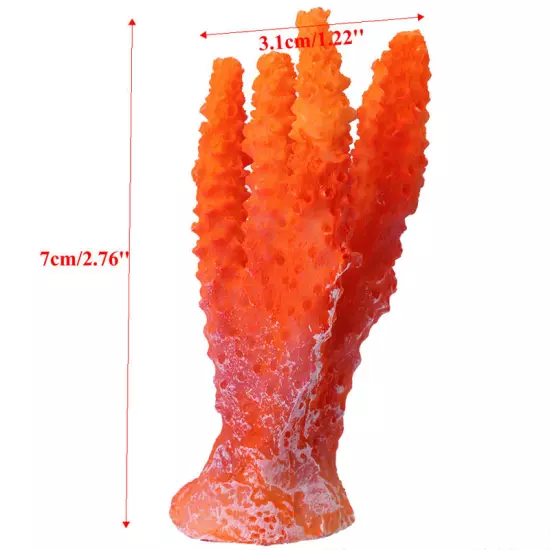 Artificial Resin Coral For Aquarium Fish Tank Decoration Underwater Ornament Hot