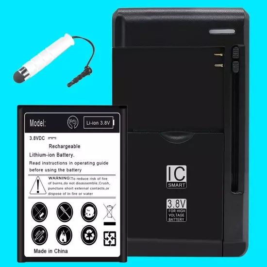 Long Lifespan 7170mAh Battery Dock Charger Pen f Samsung Galaxy Note 3 SM-N900R4