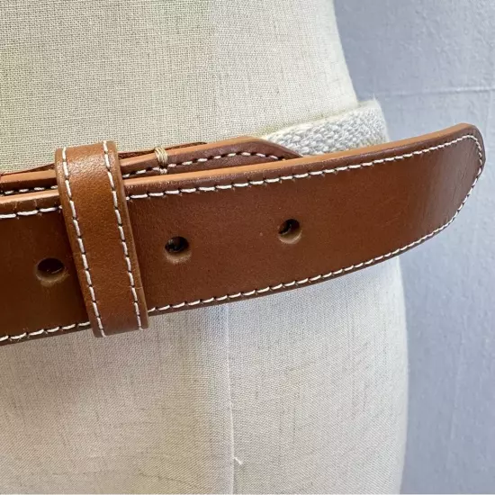 Peter Millar Hollywood Golf Club Logo 1989 Cotton Canvas Belt Mens Size 40