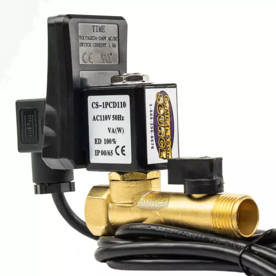 Compressor Automatic Electronic Timed Air Tank Water Moisture Drain Valve Timer