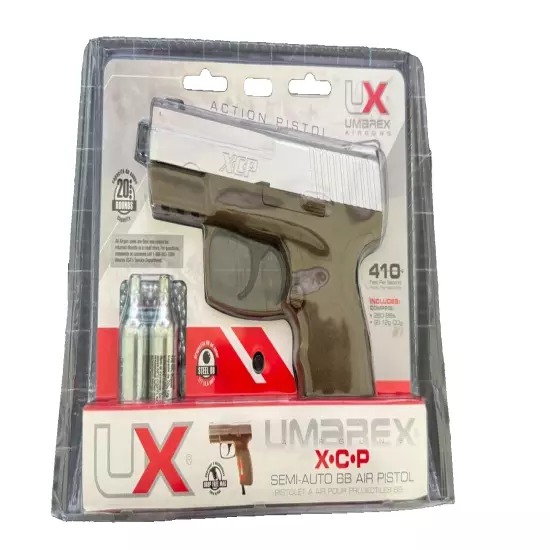 NEW- Umarex XCP Airgun Pistol BB Kit 2 CO2 Cartridges and 250 BBs