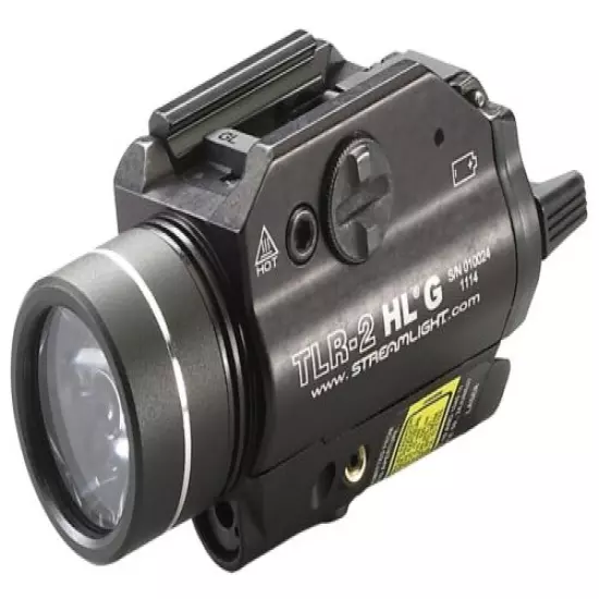 Streamlight TLR-2 HL G 800 Lumen Tactical Gun Light w/Green Aiming Laser 69265