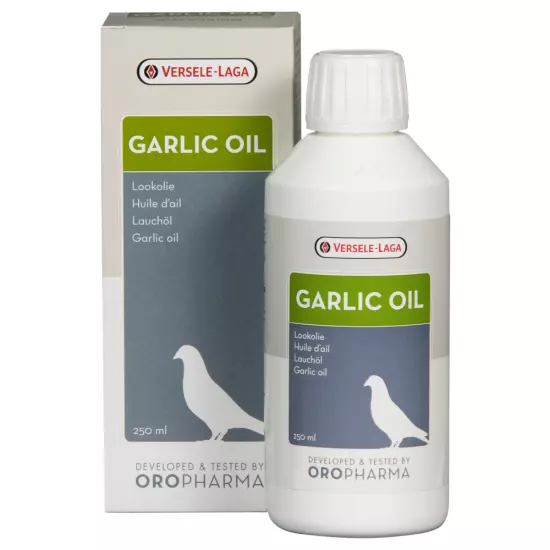 Oropharma Versele-Laga Garlic Oil Complementary Feed for Pigeons & Birds (250ml)