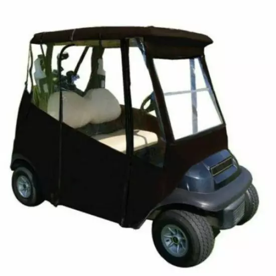 NEW Doorworks Golf Over The Top Cart Cover Portable 4-Sided - Black