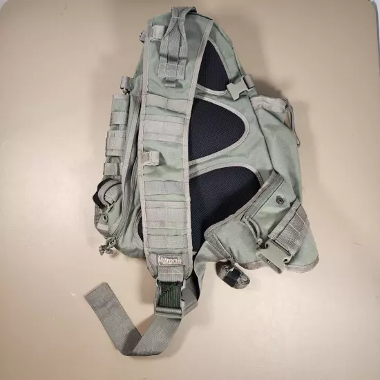 Maxpedition Monsoon Gearslinger Green Tactical Hard Use Gear Sling Backpack Bag