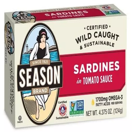 Season Brand Sardines in Tomato Sauce