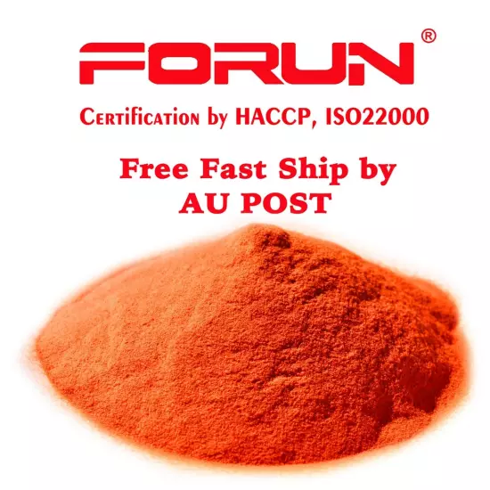 FORUN Pure Tomato Powder 1KG - Fresh Red, Tasty Flavour