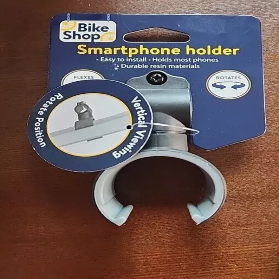 SMARTPHONE Bicycle HOLDER Handle Bar MOUNT Holds Most Cell PHONES Rotates NEW