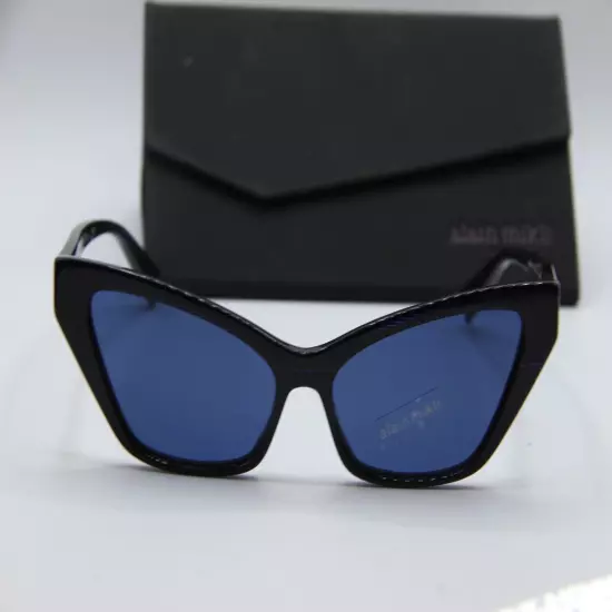 NEW ALAIN MIKLI A 05036 005/80 LE MATIN BLACK AUTHENTIC FRAMES SUNGLASSES 57-15