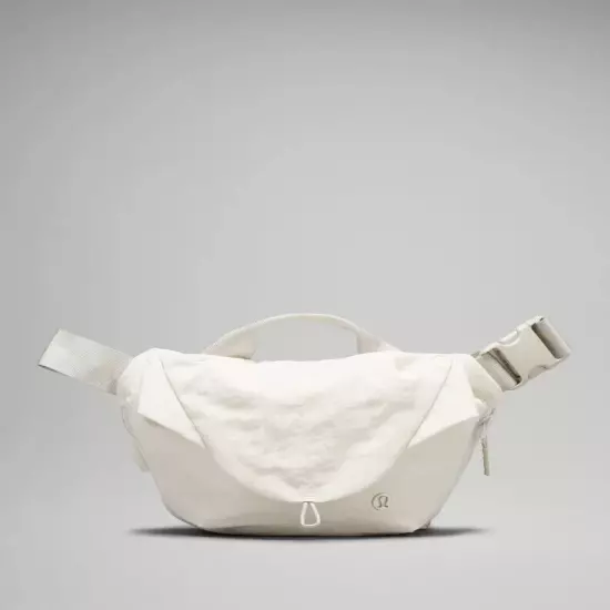 NWT LULULEMON Curved Crossbody Bag In White $95