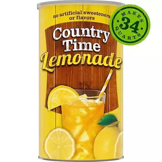 2 PK Country Time Lemonade Mix 82.5 Oz -FREE SHIPPING