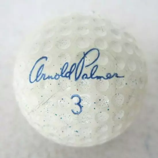 1 Vintage Arnold Palmer Signature Golf Ball Liquid Center with C 2 Marking