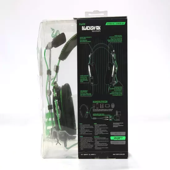 Razer BlackShark Expert Stereo 2.0 Gaming Headset with Analog Connectivity