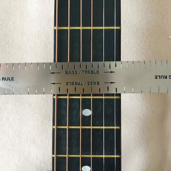 String Spacing Rule Guitar Luthier Tool