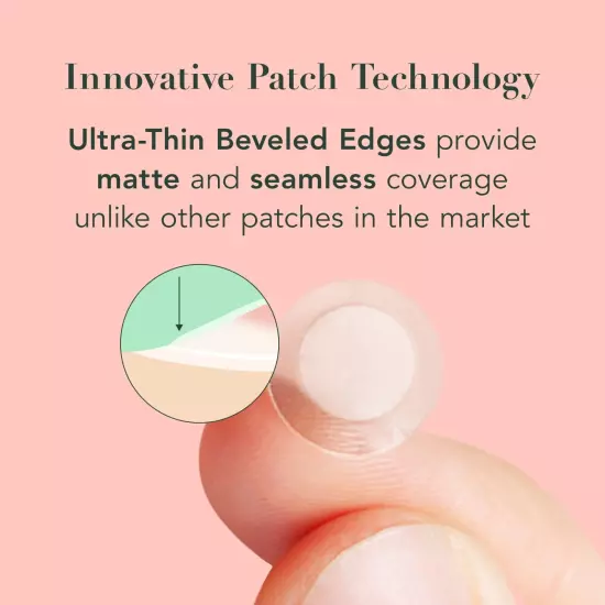 Rael Hydrocolloid Pimple Patches, Miracle Patch - Invisible, Microcrystal