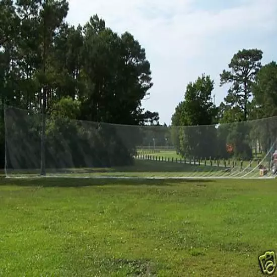  20' X 14' HEAVY DUTY BASEBALL NETTING WITH ALL FOUR SIDES BORDER 2" NYL. # 48