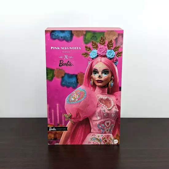 BARBIE Dia De Muertos x PINK MAGNOLIA 2023 Day Of The Dead Doll - NEW IN HAND