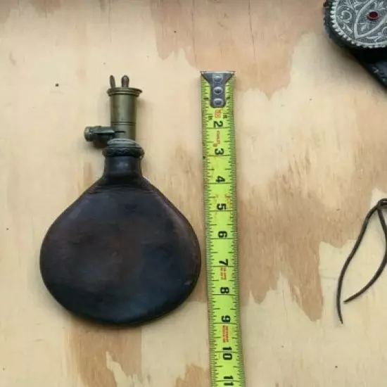 Sykes black powder flask