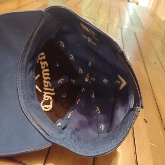 CALLAWAY GOLF Stitch Magnet Cap Hat Adjustable Odyssey Blue + Ballmarker 