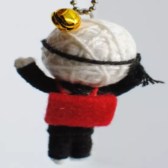 Watchover VOODOO DOLL Keychain, THE EXAM PASSER 2.5" Tall